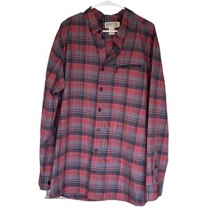 - DULUTH TRADING CO. MENS UNTUCKED SHIRT SIZE XL TALL